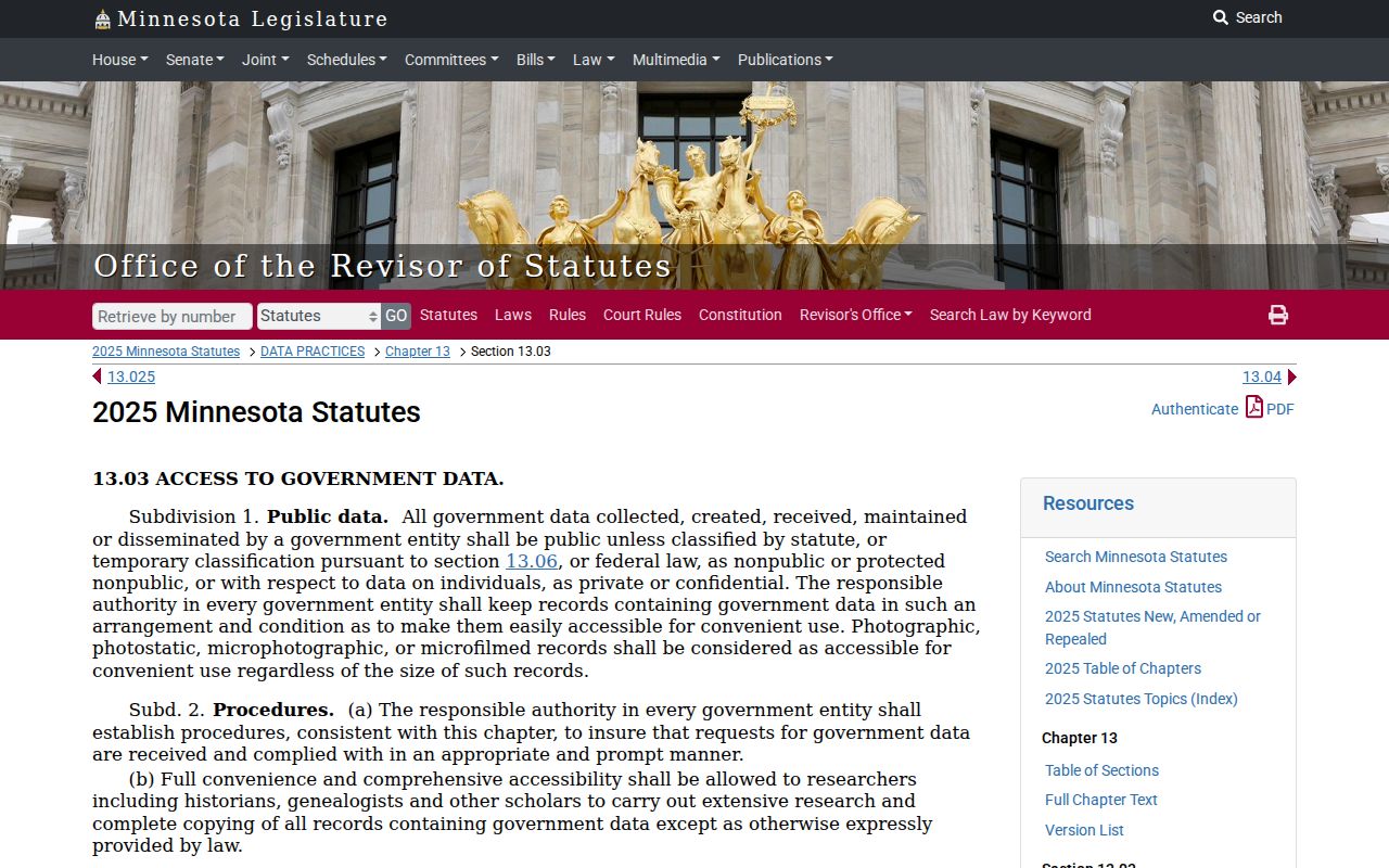 Cottonwood County arrest warrant access rules under Minnesota public data law